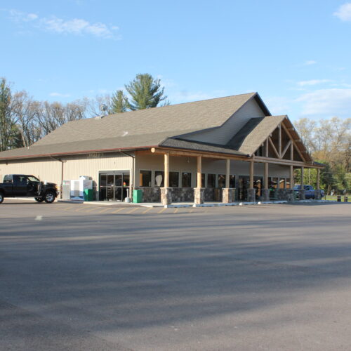 Front View of A Store